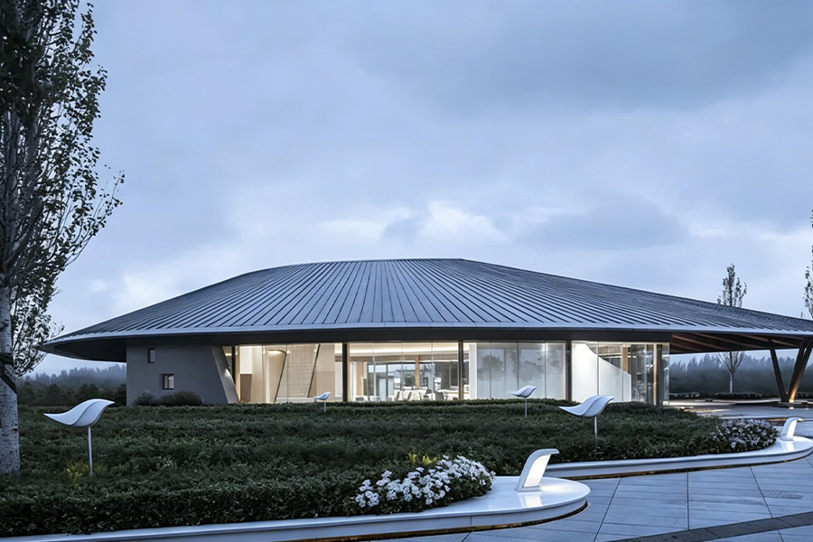 Proyek Atap Pusat Pameran Zexin